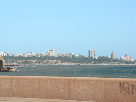 Chegando em Montevideo